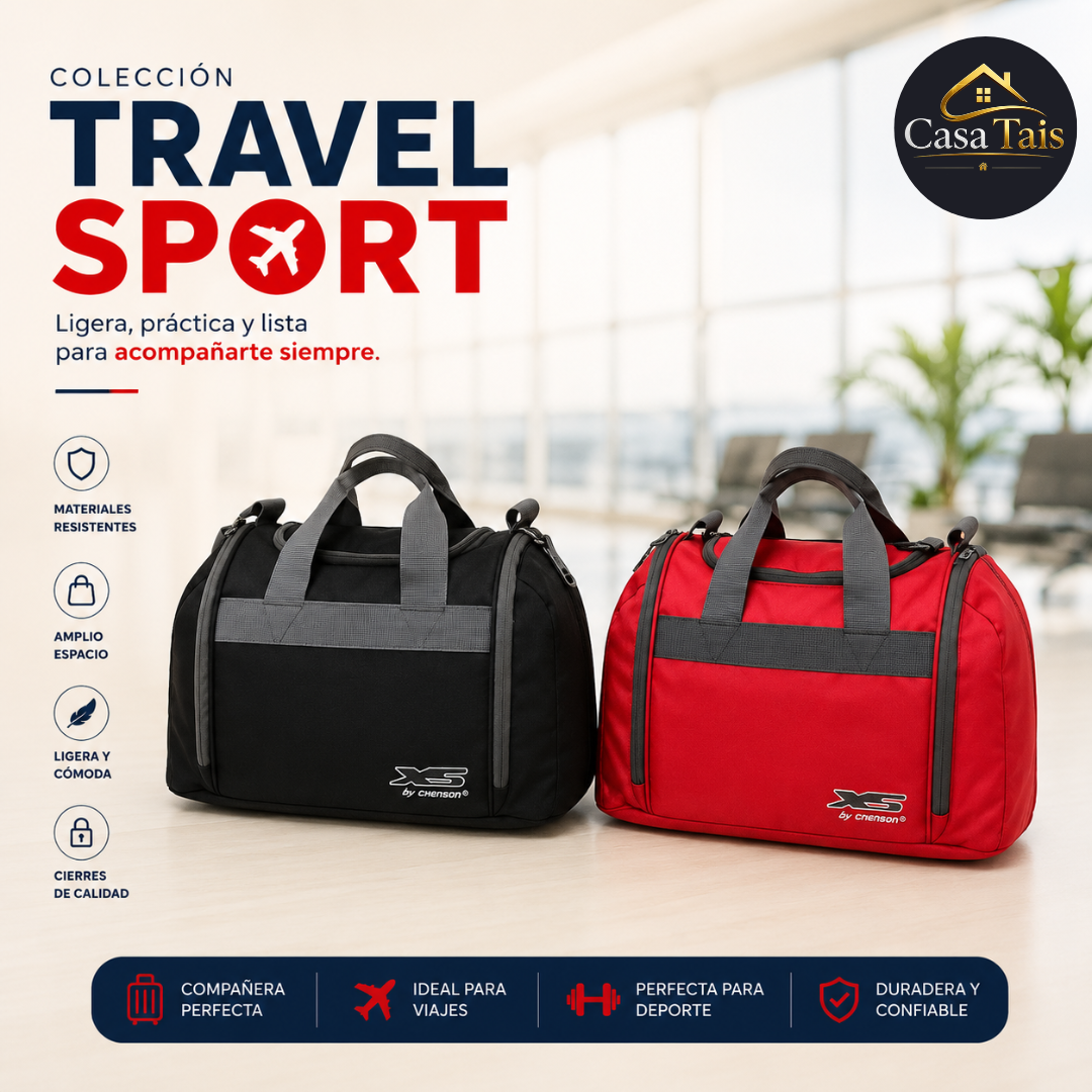 Bolso Travel Sport Chenson – Compacto, Práctico y Listo para Cada Aventura