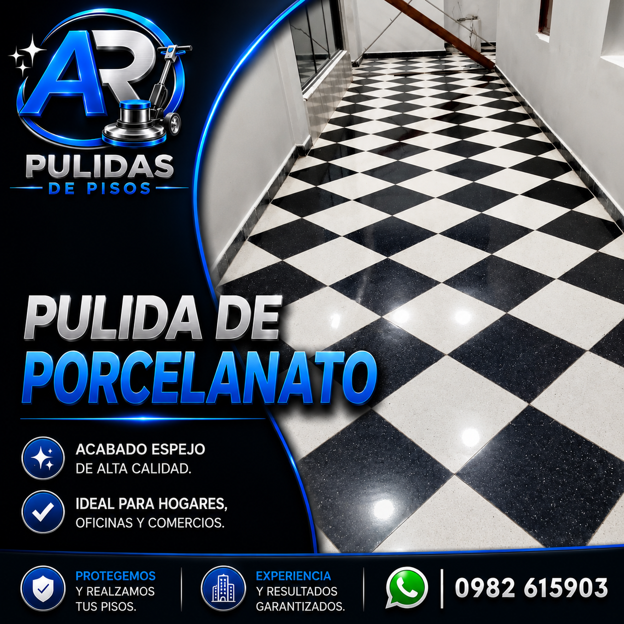 Pulida de Porcelanato Profesional