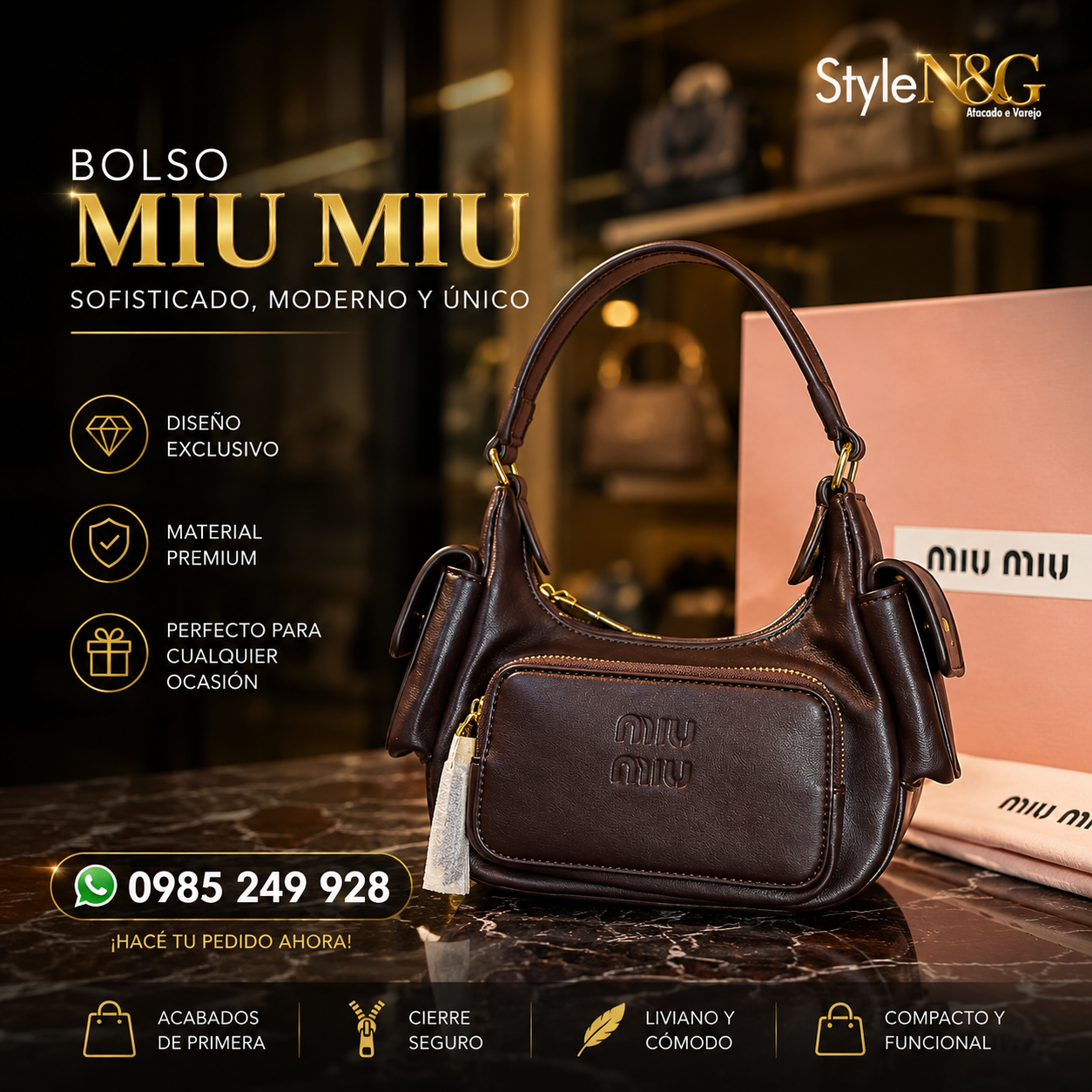 Bolso Miu Miu 👜