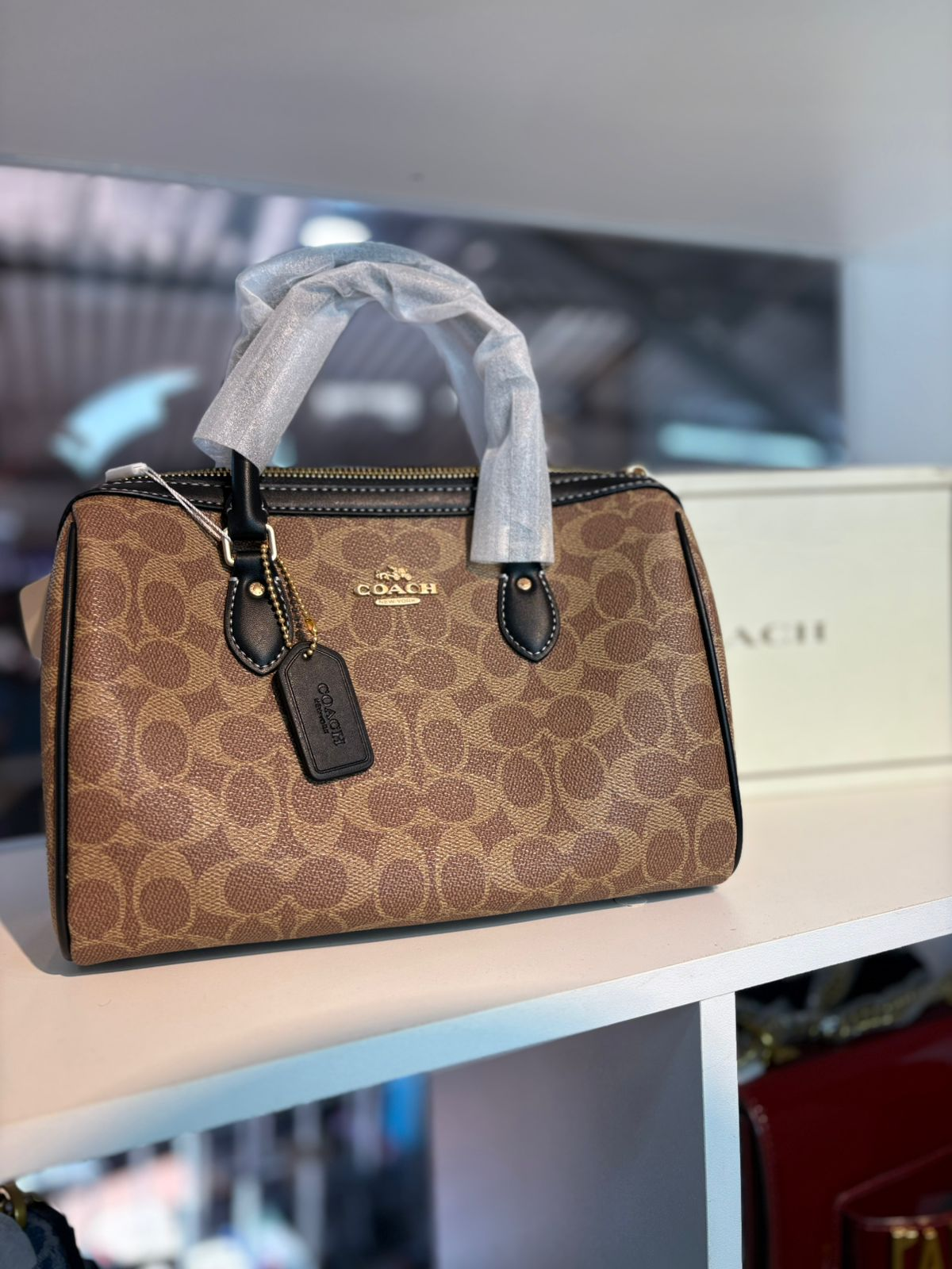 Bolso Coach Signature Boston