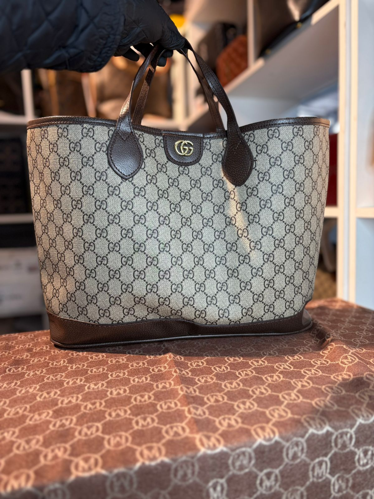 Bolso Tote Gucci GG Canvas
