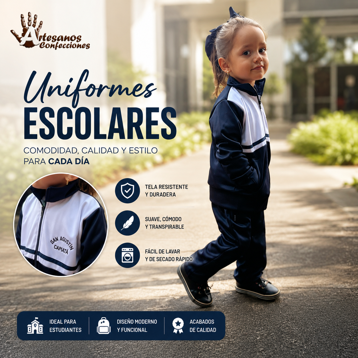 Uniformes Escolares | Comodidad