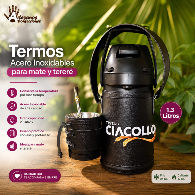 Termo Personalizado 2,5 Litros 🧉