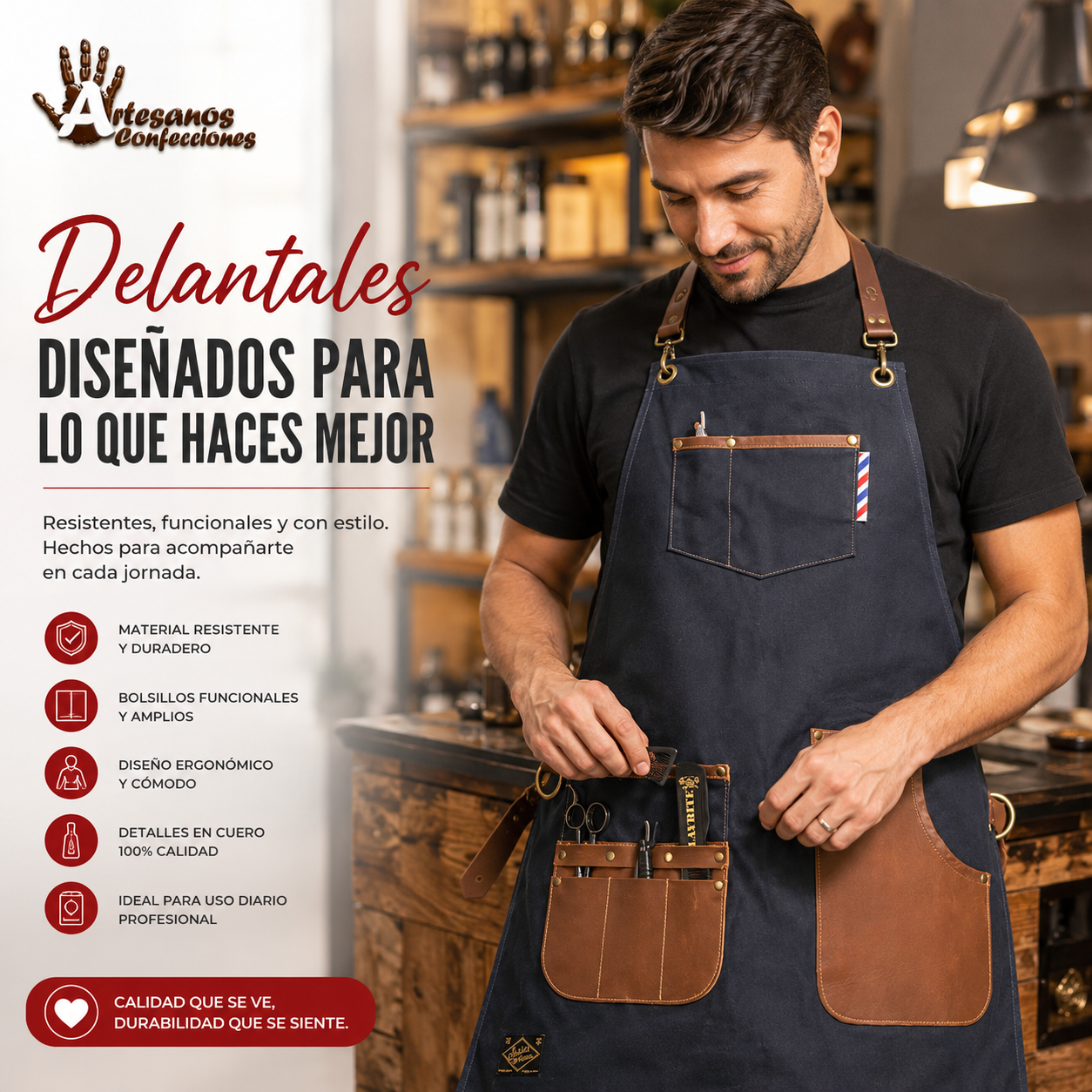 Delantales Premium 👨‍🍳