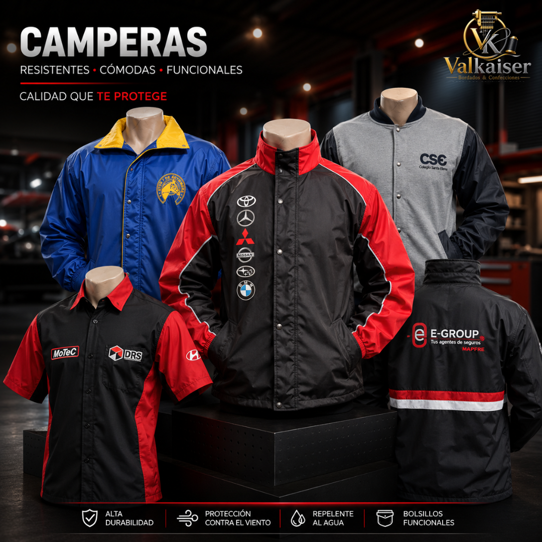 Camperas Empresariales Personalizadas