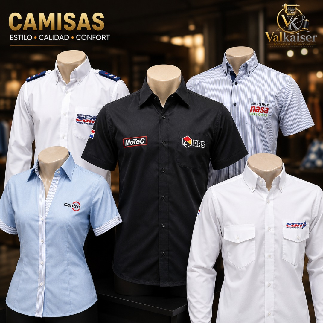 Camisas Corporativas Personalizadas