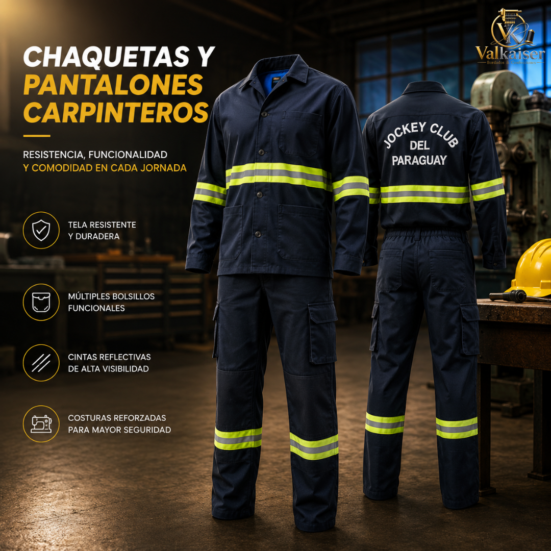 Chaquetas y Pantalones para Carpinteros