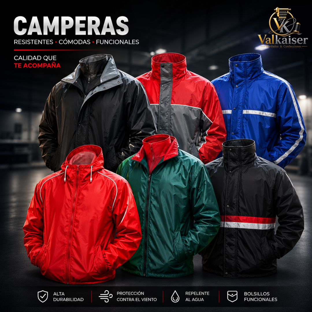 Camperas Impermeables Personalizadas